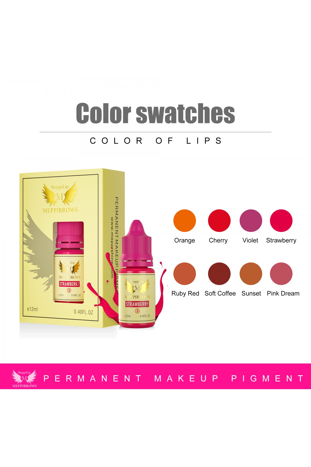 MeppiBrows Pigment / Sunset 
